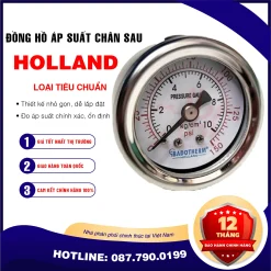 Đồng Hồ Áp Suất Chân Sau HOLLAND Y40