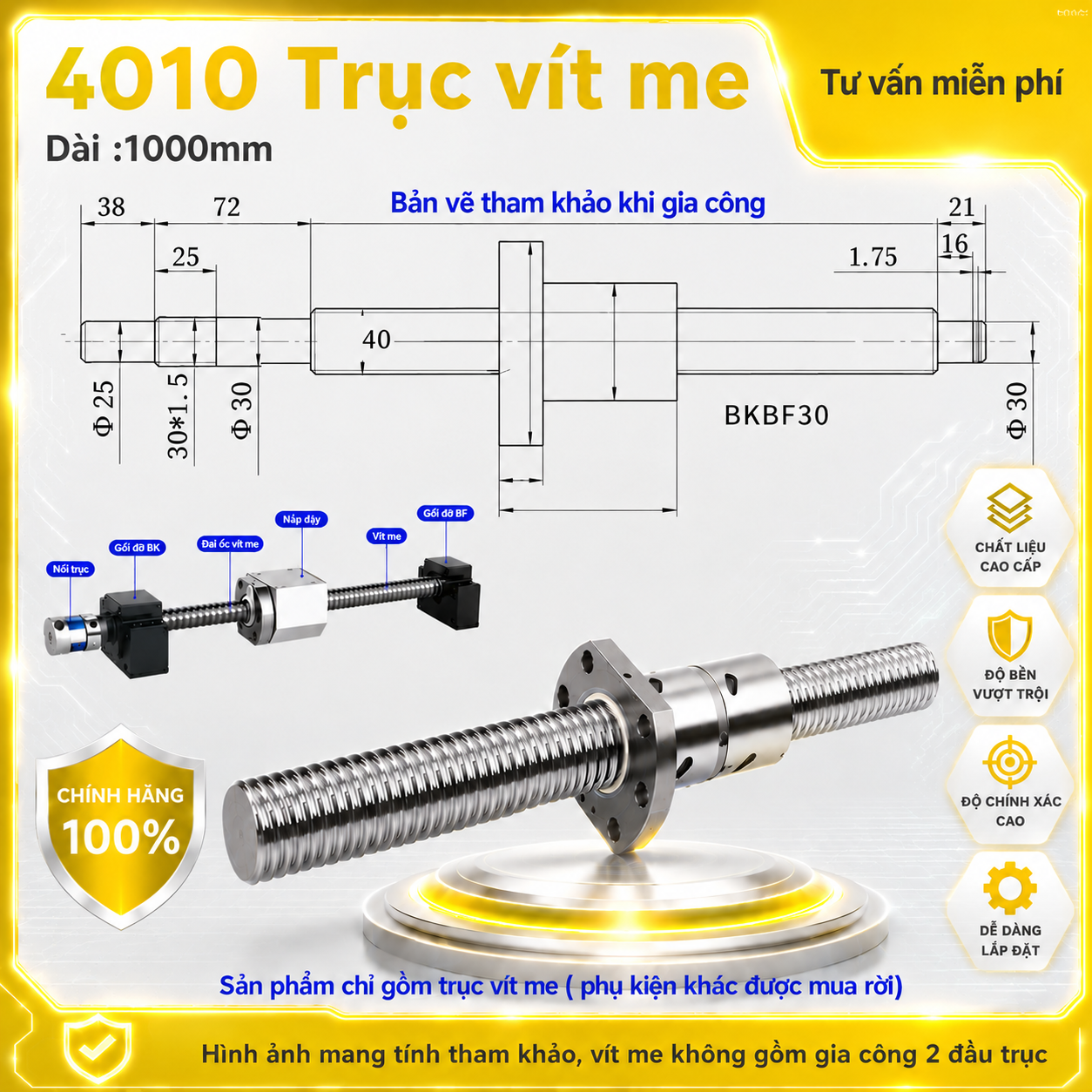 Trục vít me SFU4010