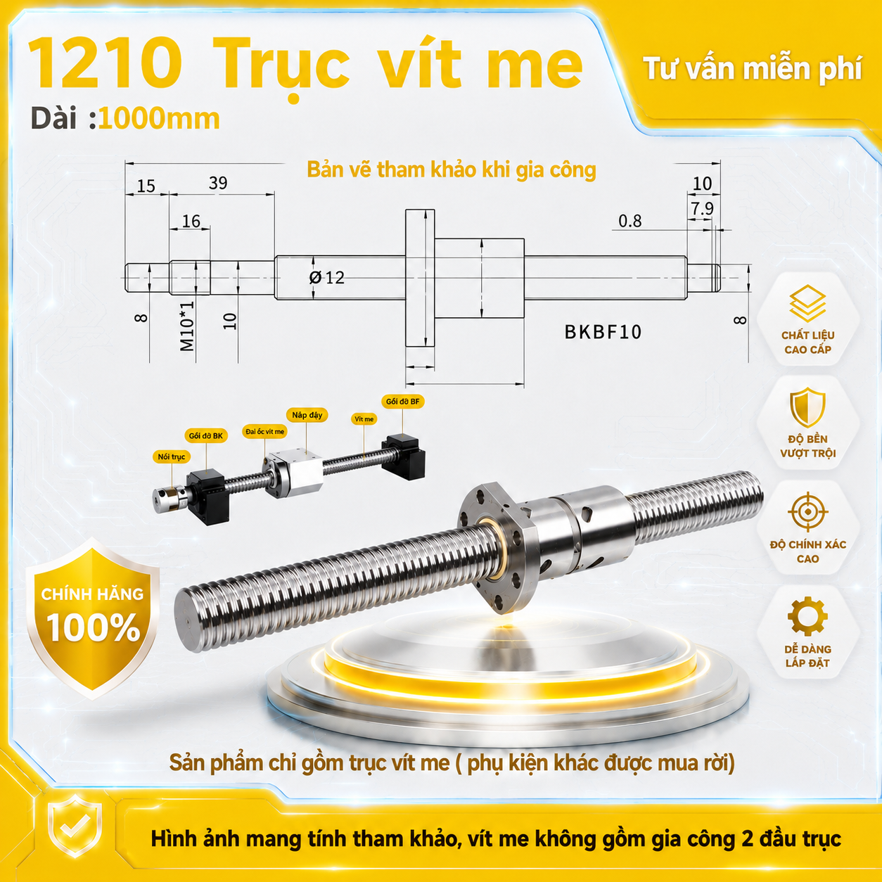 Trục vít me SFU1210