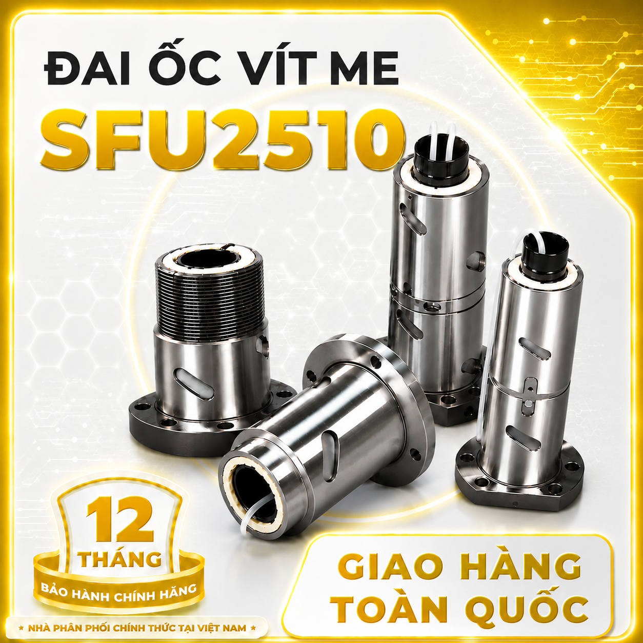 Đai ốc vít me SFU2510