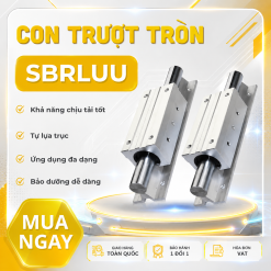 Con trượt tròn có đế thân dài SBR12LUU (Bi trượt tròn có đế)