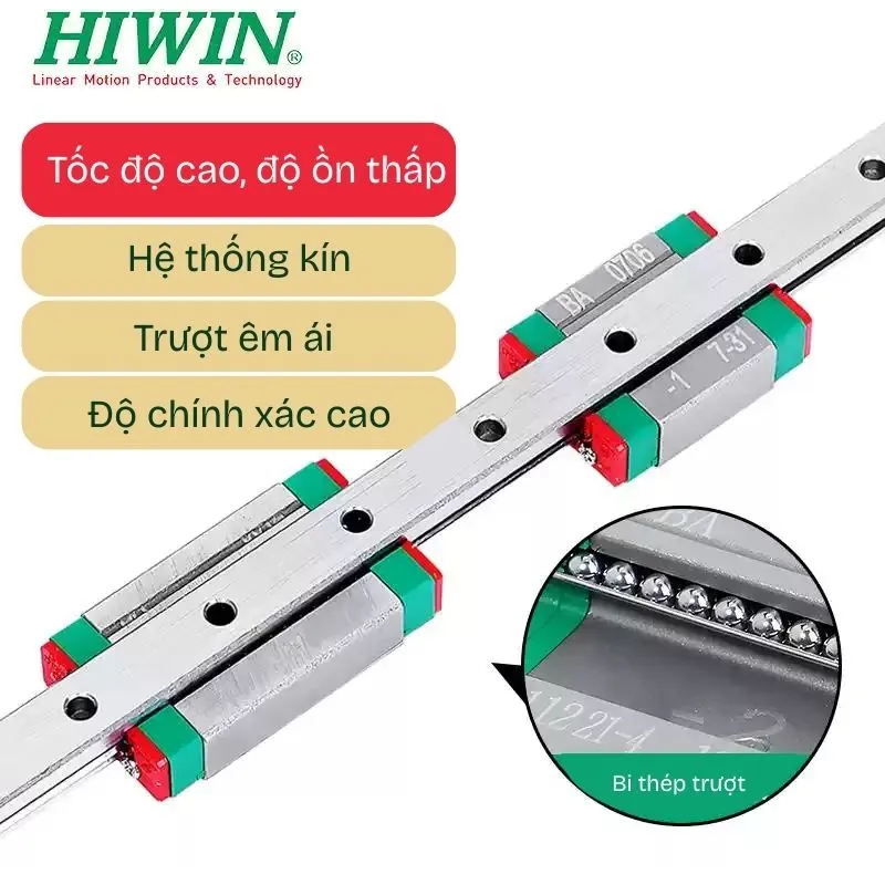 Ray trượt MGW12C - Ảnh 4