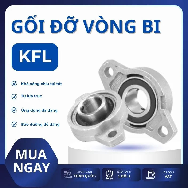 Gối đỡ vòng bi KFL005