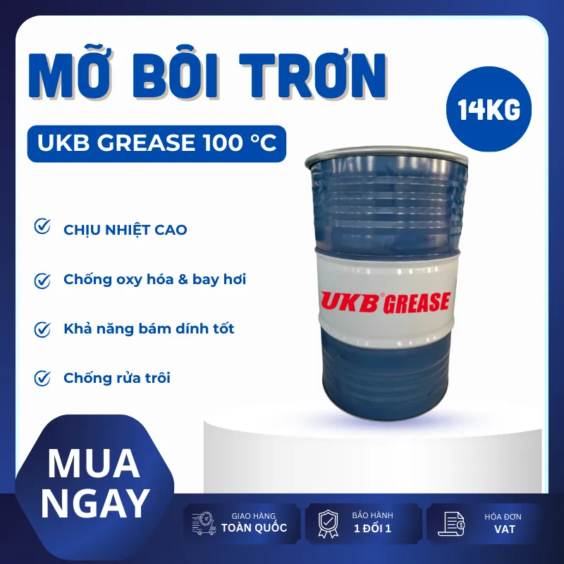 Mỡ UKB GREASE 100°C 14Kg