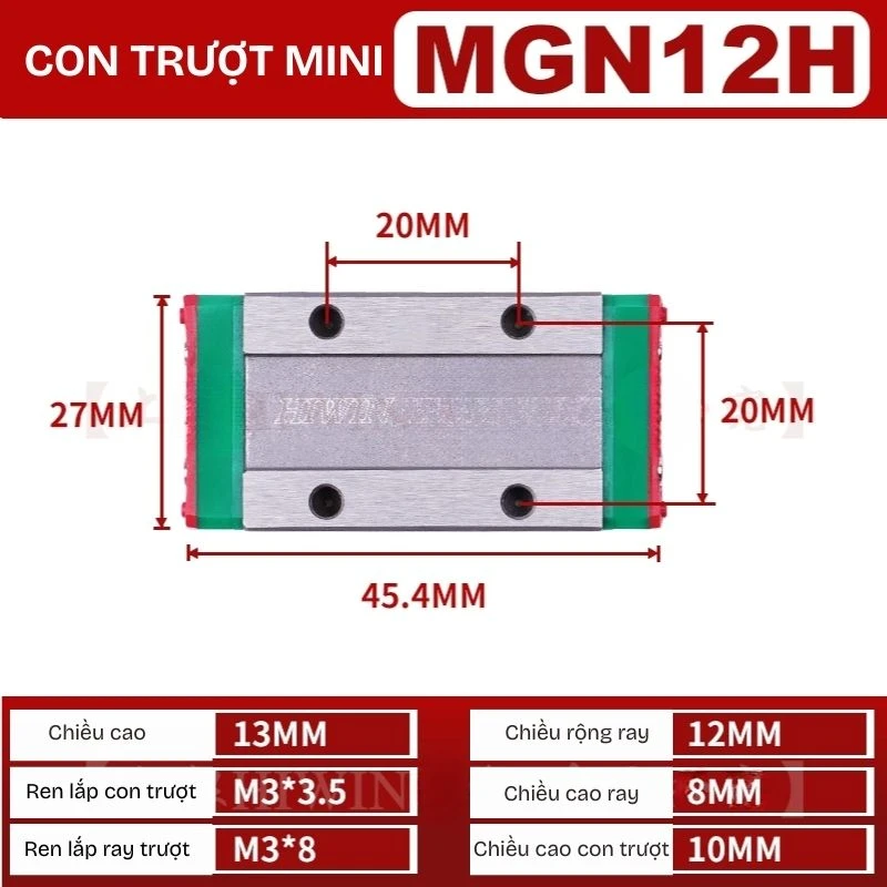 Ray trượt MGN12H - Ảnh 2