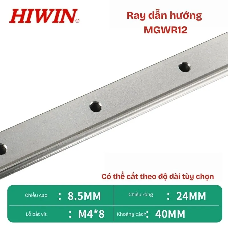 Ray Trượt MGW12-100mm - Ảnh 2
