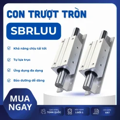 Con trượt tròn có đế thân dài SBR20LUU (Bi trượt tròn có đế)