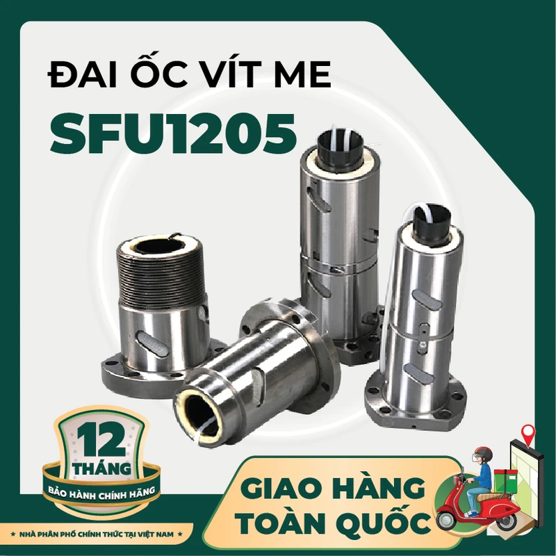 Đai ốc vít me SFU1205 - Ảnh 2