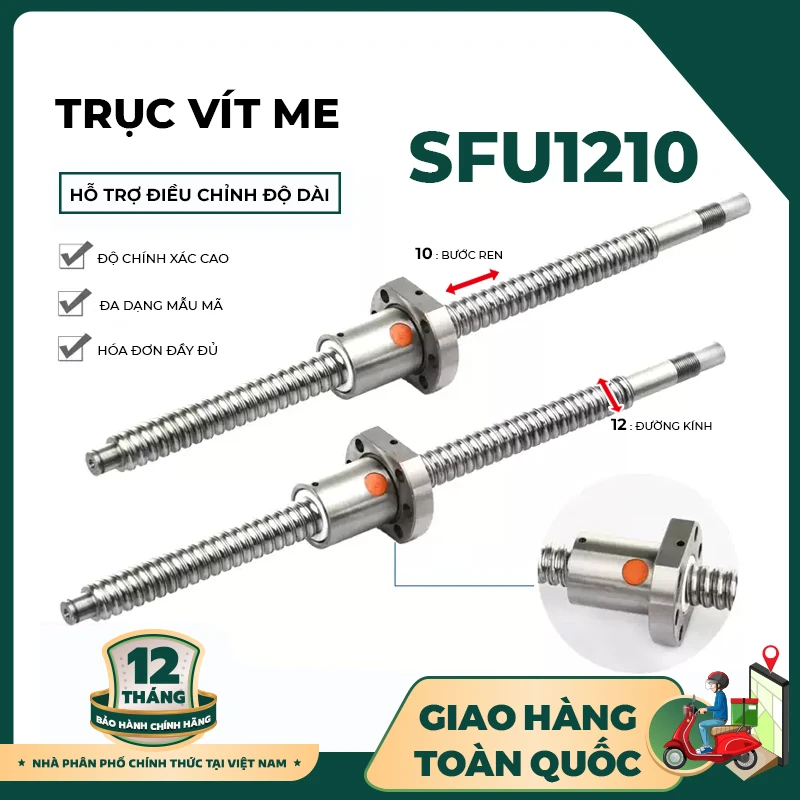 Trục vít me SFU1210 - Ảnh 2
