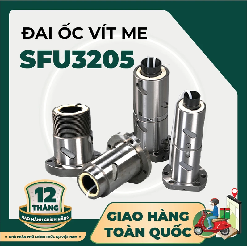 Đai ốc vít me SFU3205 - Ảnh 2