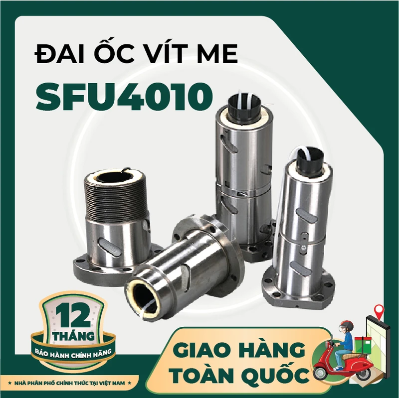 Đai ốc vít me SFU4010 - Ảnh 2