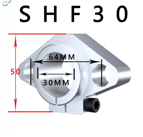 Gối đỡ ray trượt SHF30 - Ảnh 2