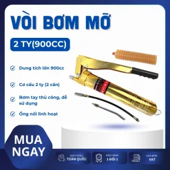 Vòi bơm mỡ 2 Ty (900CC)