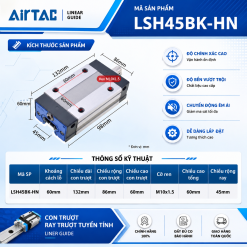 Con trượt thân vuông tải tiêu chuẩn LSH45BK-HN (GH45CA)