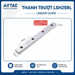 Ray trượt vuông tiêu chuẩn LSH25RL